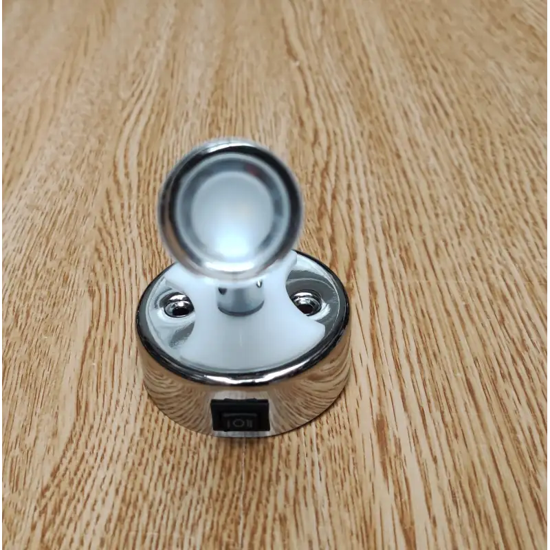 Refletor led cromado 12v 50 lm usb