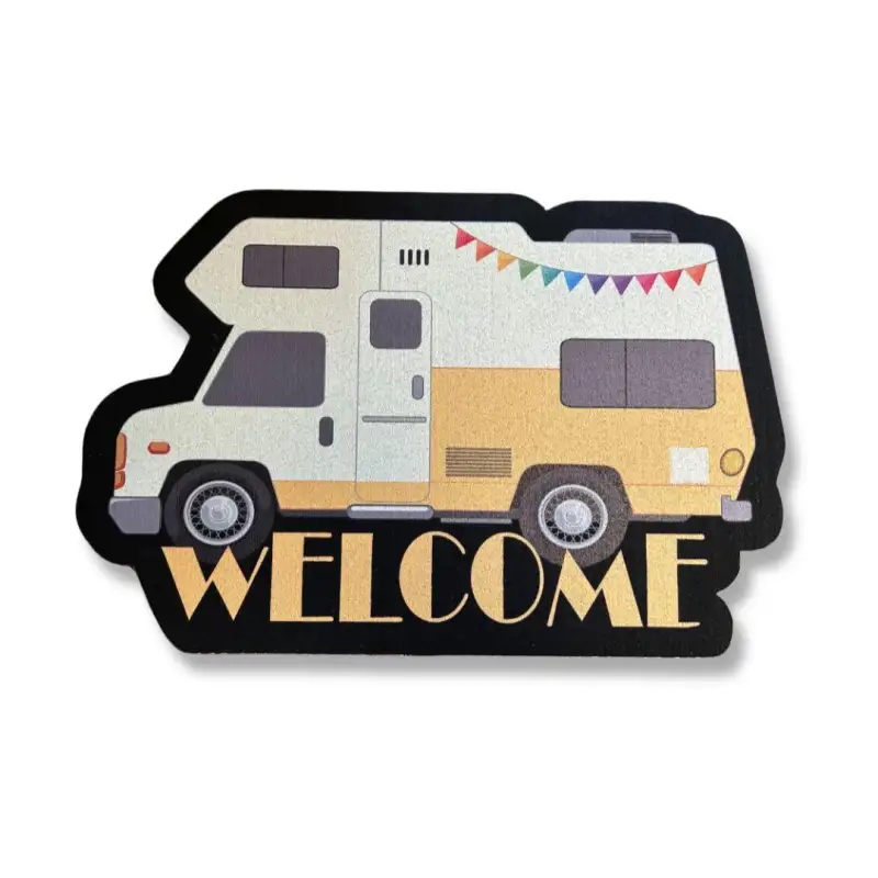 Alfombra shape camper goma reciclada