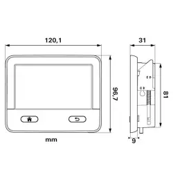 Inet x controllo combinato gas e diesel