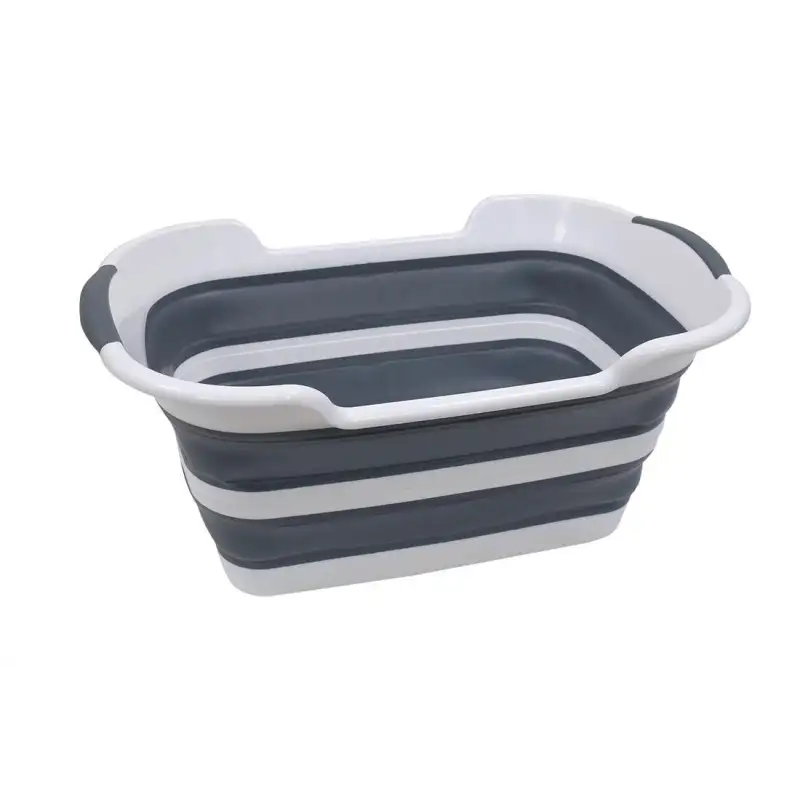 Cesta plegable de silicona