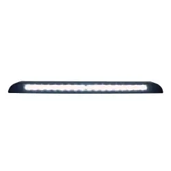 Luz avançada 12v 9w 900 lumens 300 mm preta