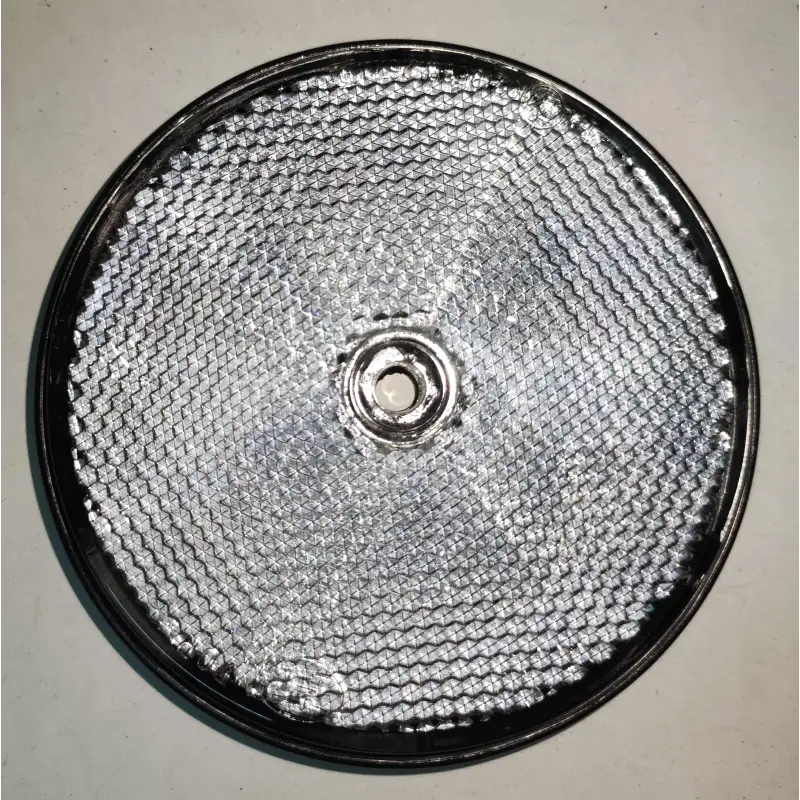 White circular reflector Ø 85