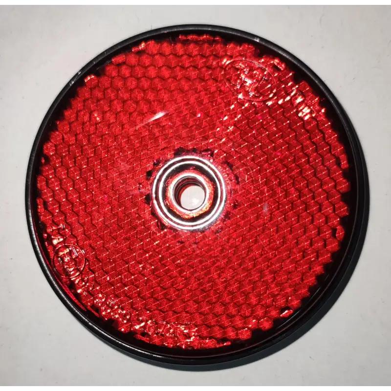 Riflettore circolare rosso Ø 60