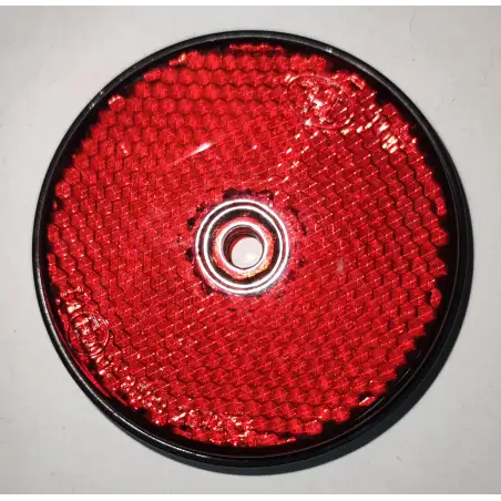 Riflettore circolare rosso Ø 60