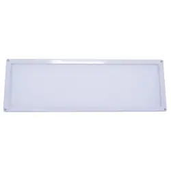 Plafoniera LED rettangolare 30x10 cm bianca