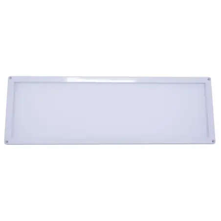 Rechteckige LED-Deckenleuchte 30x10 cm weiß