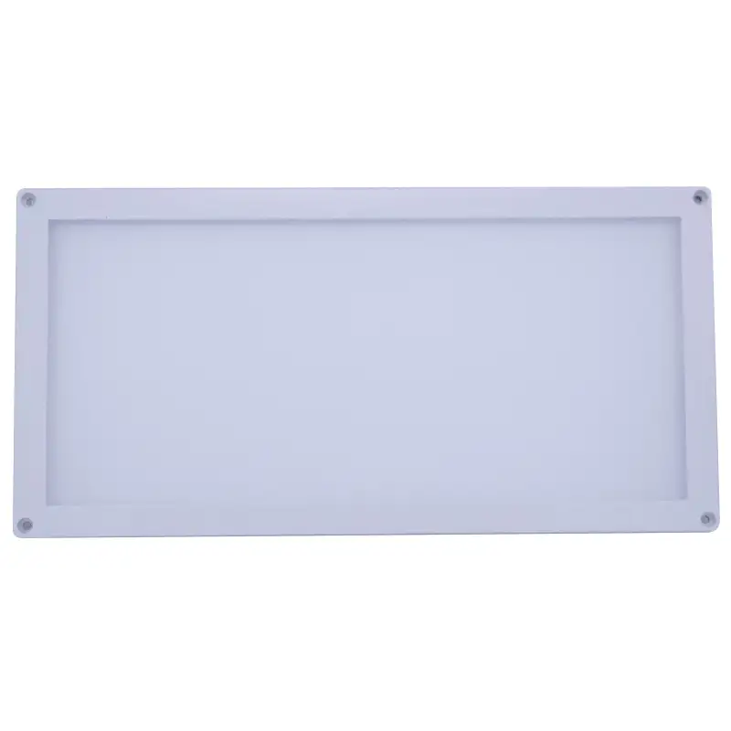 Rectangular LED ceiling light 20x10 cm white