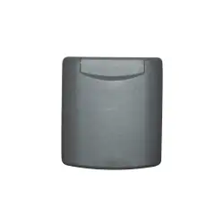 Gray multipurpose exterior socket