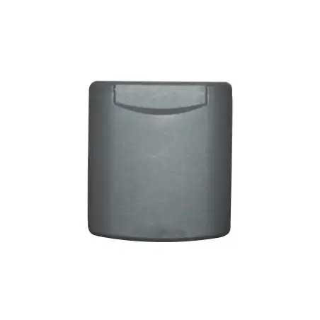 Gray multipurpose exterior socket