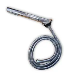 Chrome trend e shower set 1/2 with hose