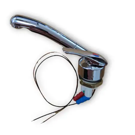 Grifo mezclador monomando twist cromo o 35mm