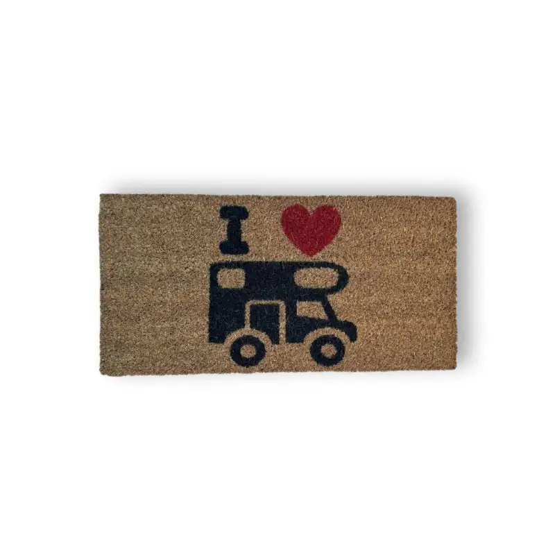 Coco flock rug 25x50 cm entrance n