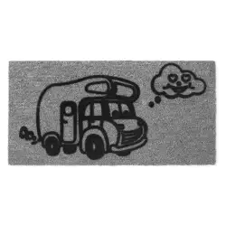 Derby Flockteppich 25x50 cm Eingang Nr