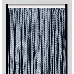 PVC-Fadenvorhang 600 x 1900 blau-weiß