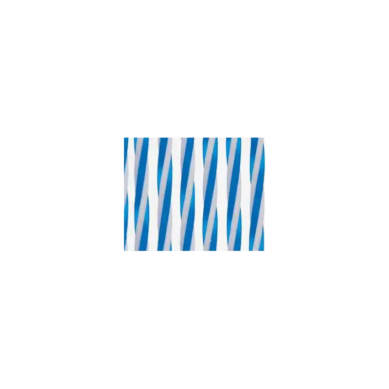 PVC-Fadenvorhang 600 x 1900 blau-weiß