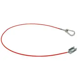 Brake safety cable quick connection