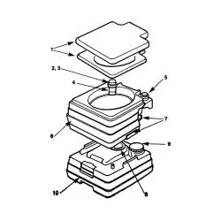 Passport portable toilet 8 l.