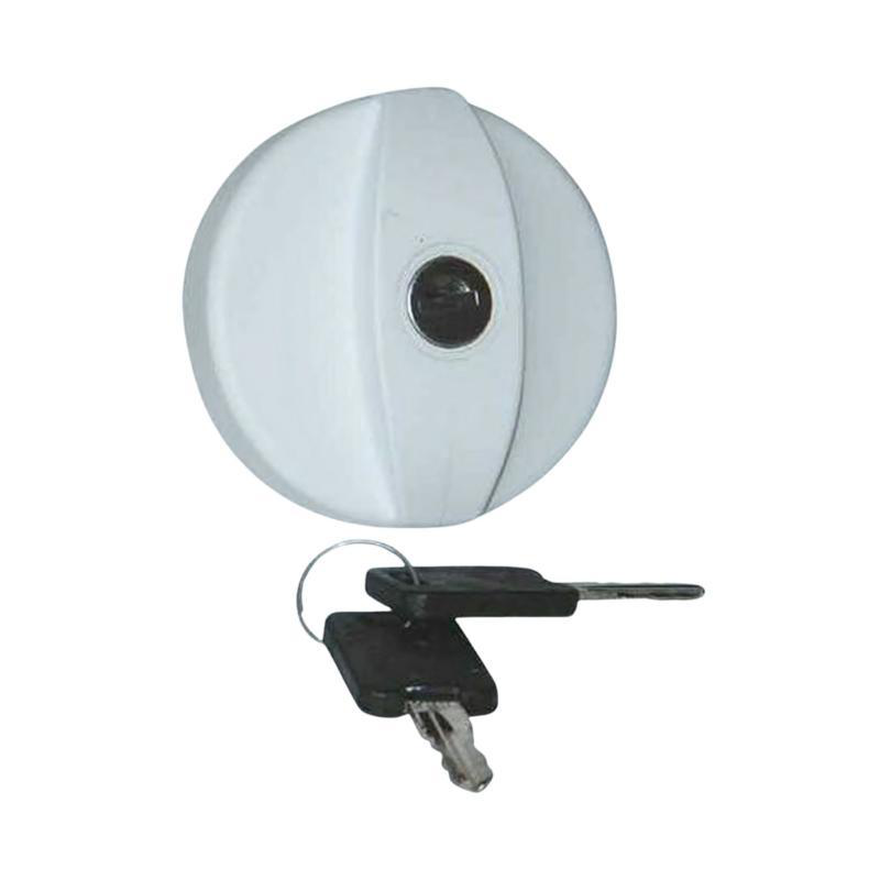External white water intake cover with key