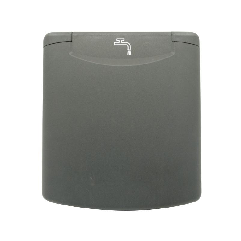 Ø40 water inlet with gray magnetic cover