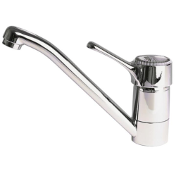 Einhebelmischer aus verchromtem Metall, Royal, 22 cm.