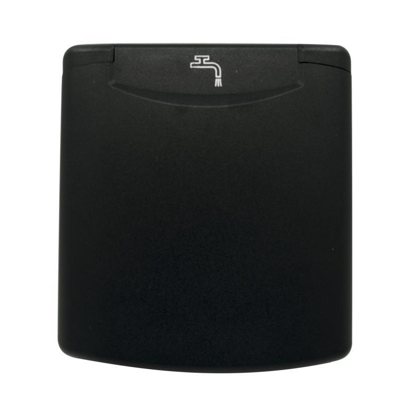 Ø40 water inlet with magnetic black cover