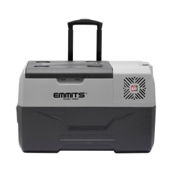 Emmits refrigerator 30l.comp. lg c. wheels and transport handle 12.24/220v