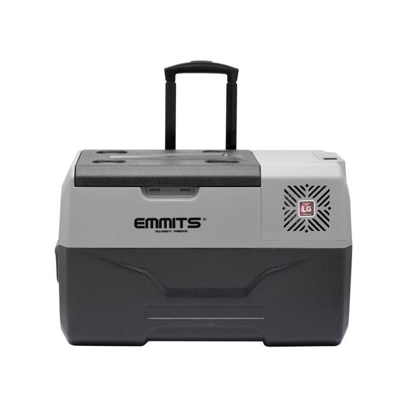 Emite refrigerador 30l.comp. lg c. rodas e alça de transporte 12,24/220v