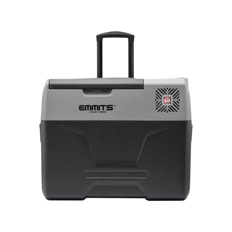 Emmits frigorifero 40 l. compressore lg c. ruote e maniglia di trasporto 12,24/220v