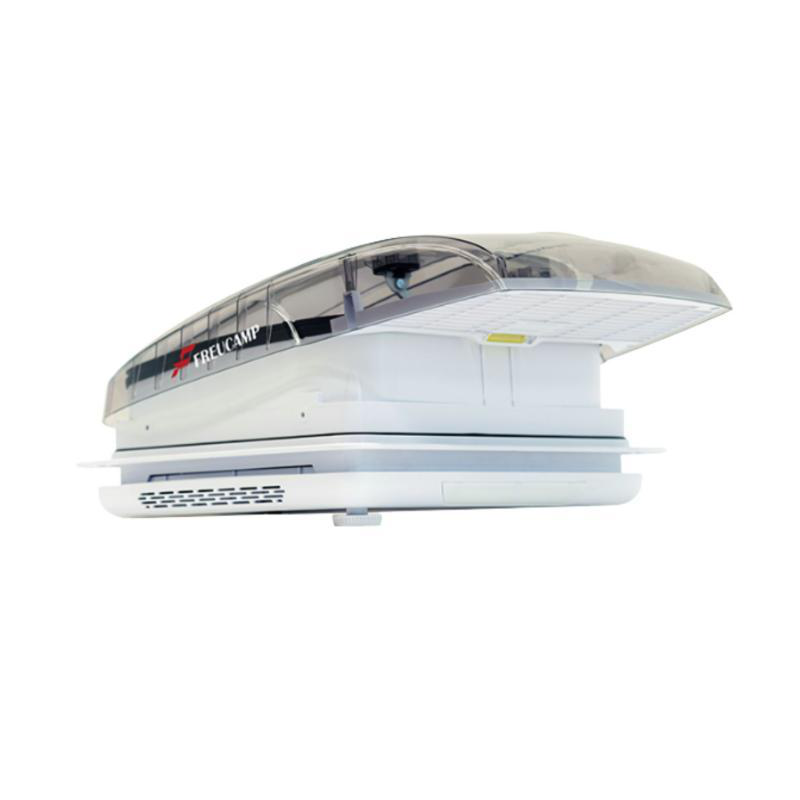 Skylight plus fan gray glass