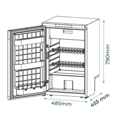 Nevera puerta emmits 85l. artik k1