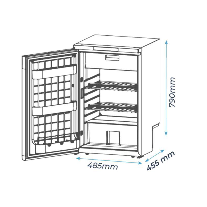 Emmits 85l door refrigerator. artik k1