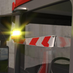 Baliza v16 homologada conexiÓn con dgt led one + soporte ventana