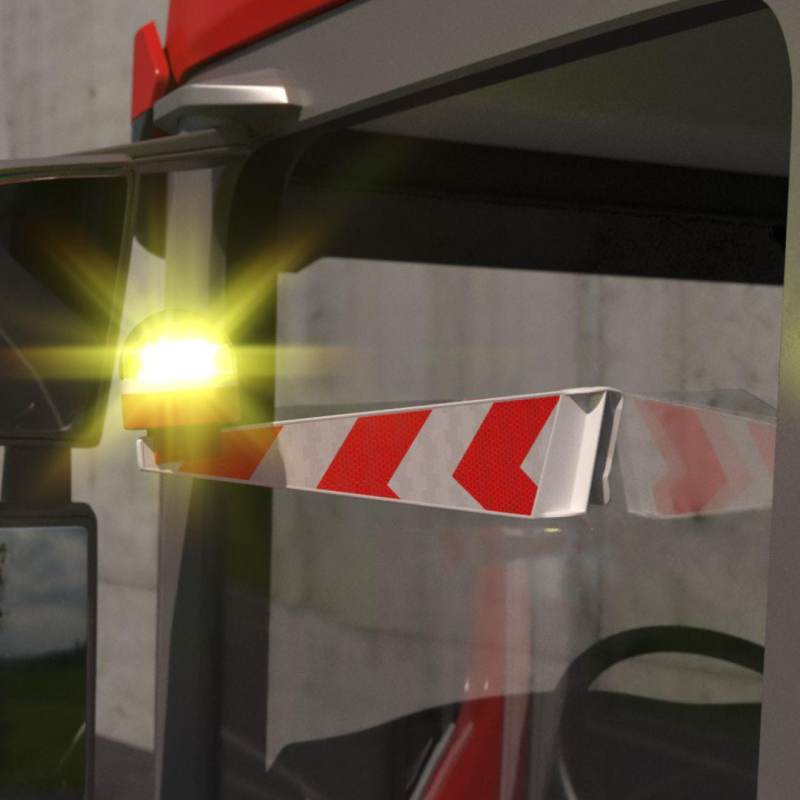 Baliza v16 homologada conexiÓn con dgt led one + soporte ventana