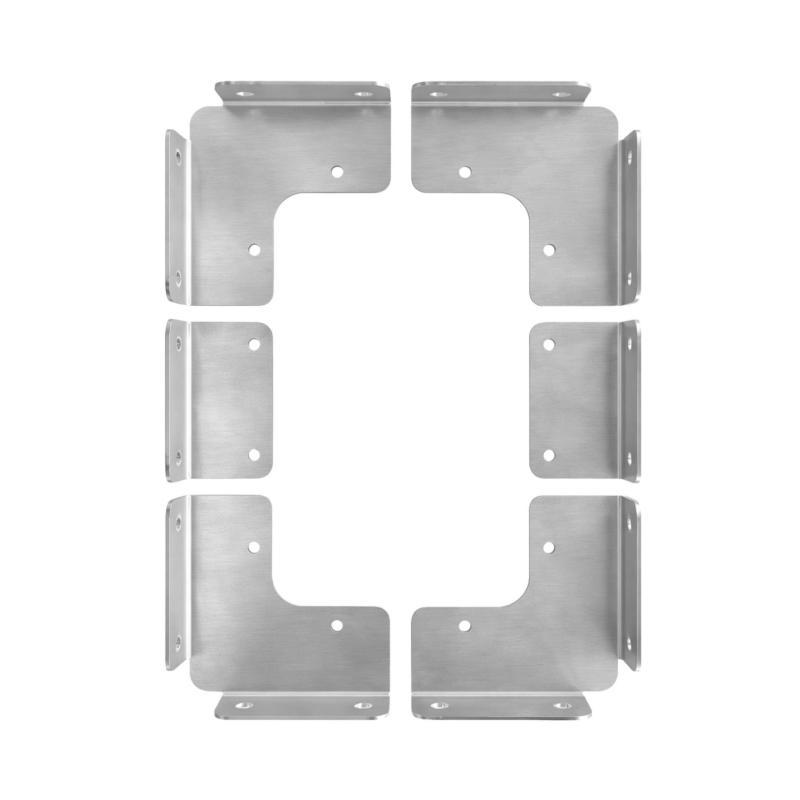 Soporte montaje placas solares de acero perfil bajo