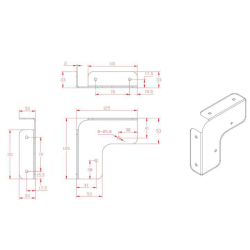 Flaches stahl-montagesystem fÜr solarmodule