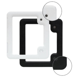 PortÓn plÁstico 385 x 335 negro