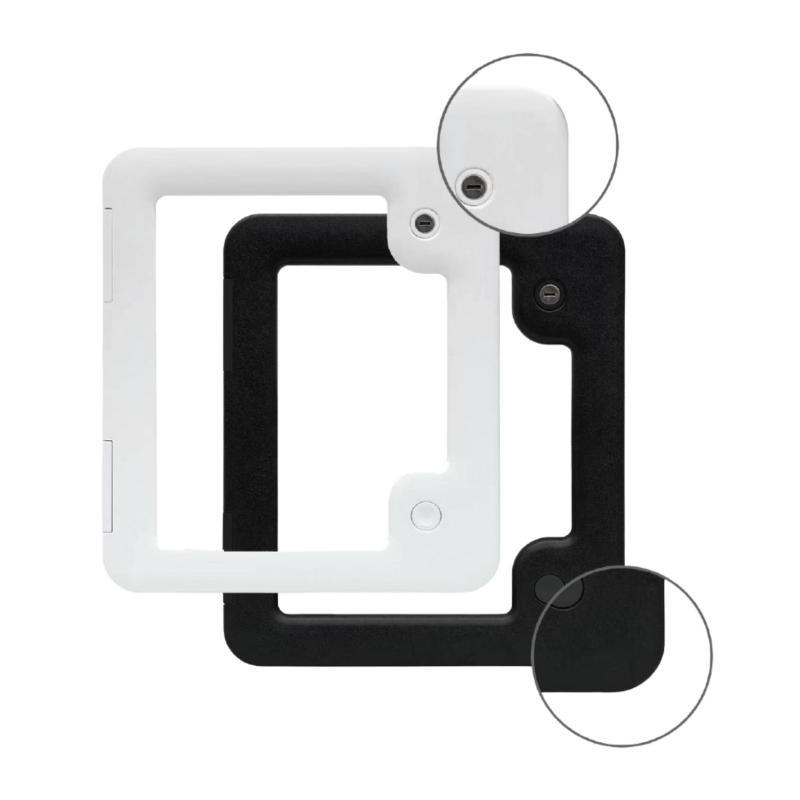 PortÓn plÁstico 385 x 335 negro