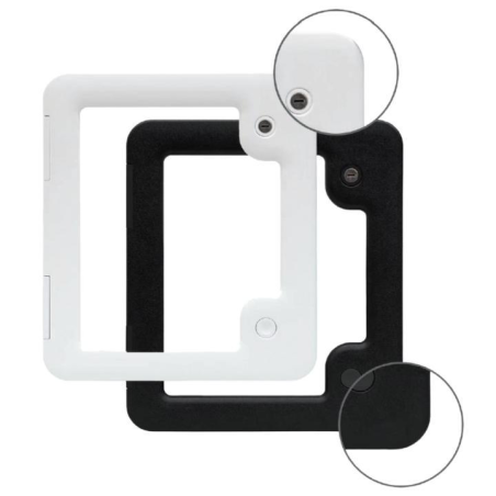 PortÓn plÁstico 385 x 335 blanco