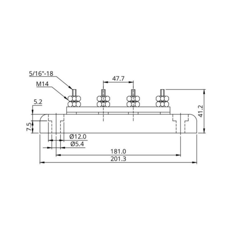 Busbar victron 250a 4p con tapa