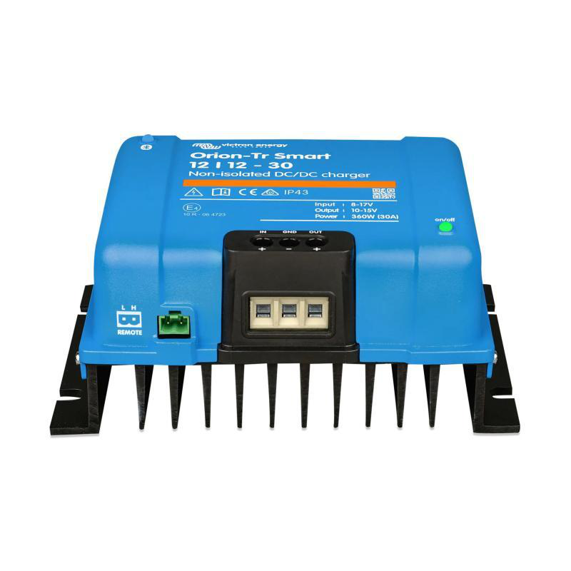 Cargador booster dc- dc orion-tr smart 12/12 30 victron (no aislado)
