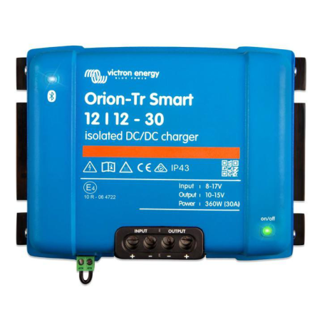 Cargador booster dc- dc orion-tr smart 12/12 30 victron (360w) aislado