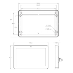 Pantalla victron gx touch 50