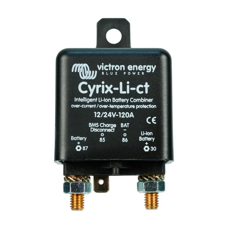RelÉ combinador de baterÍas victron cyrix ct 12/24v 120a