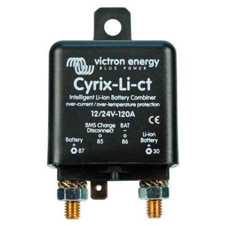 RelÉ combinador de baterÍas victron cyrix ct 12/24v 120a