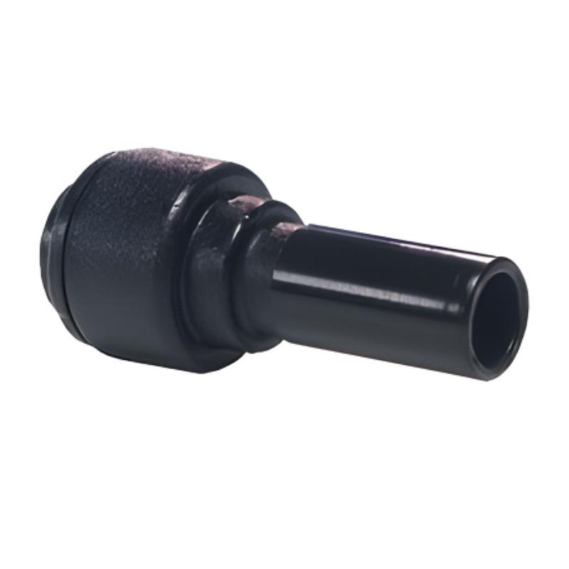 Racor tubo jg 10 mm hembra / espiga 12 mm macho