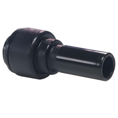 Racor tubo jg 10 mm hembra / espiga 12 mm macho