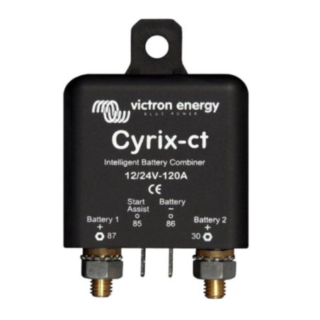 RelÉ combinador de baterÍas victron cyrix ct 12/24v 120a