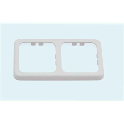 Marco doble gris (sistema 10.000)