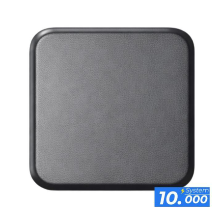 Cadre double pour prises gris foncÉ