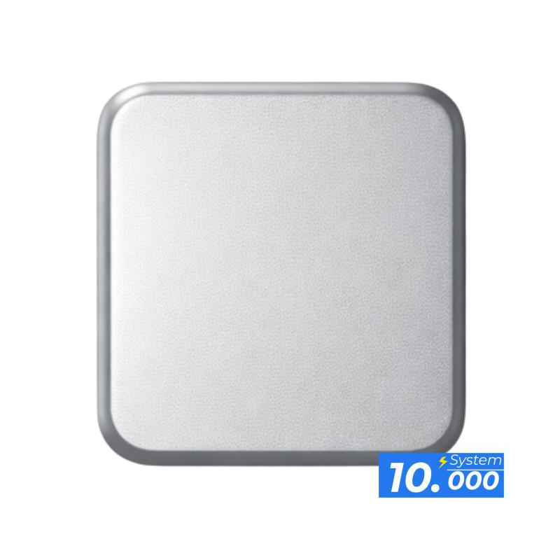 Pulsador interruptor plata (sistema 10.000)